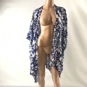 Michael Stars Women's Kimono Jacket Geometric OS